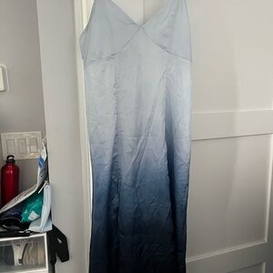 NWT Pull & Bear Blue Ombre Sleeveless Dress
